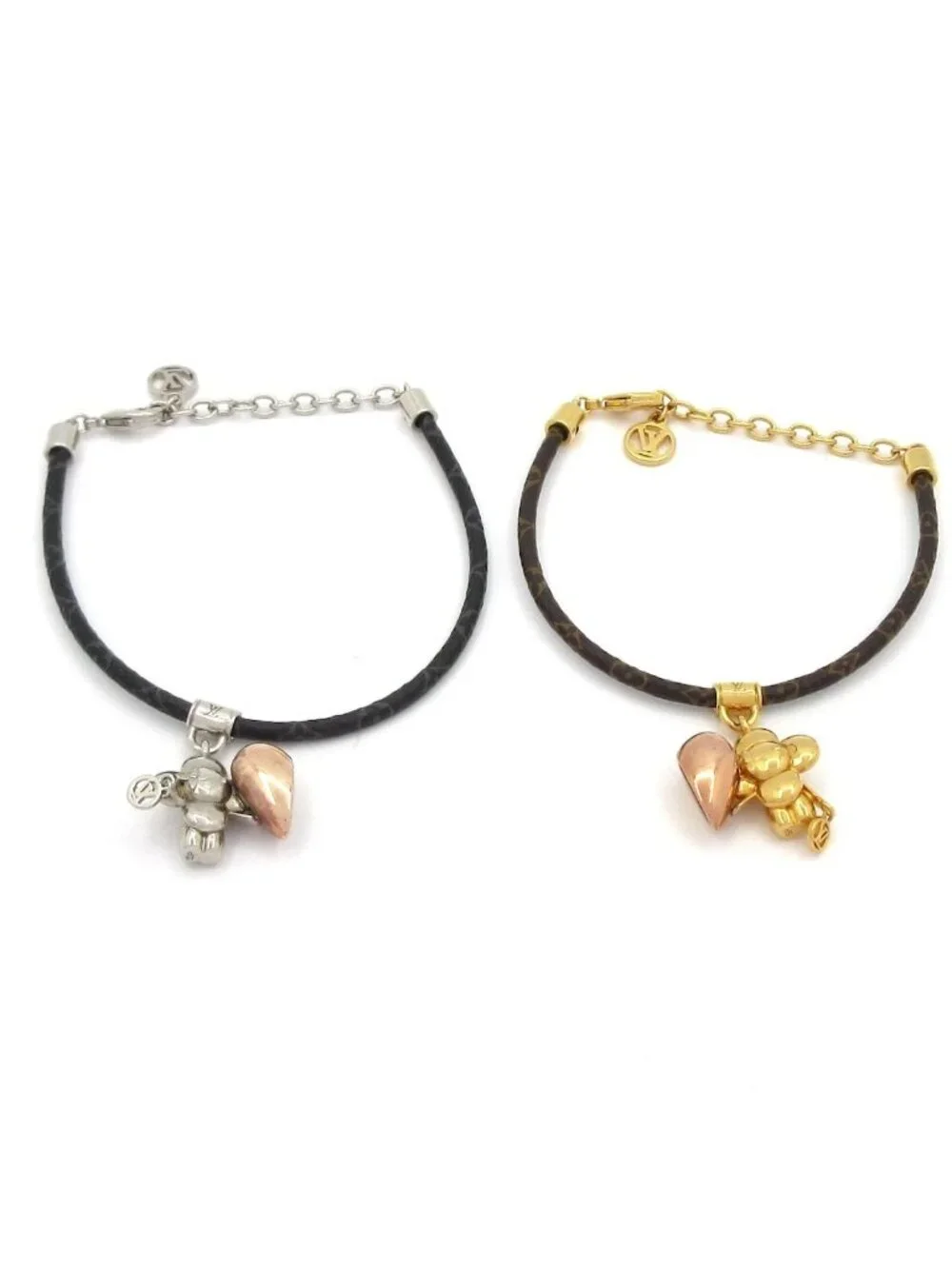 Louis Vuitton Bracelet Vivienne Amour Gold Silver